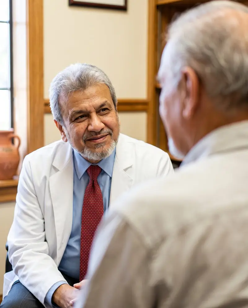 A warm, welcoming moment of care at our Madera kidney clinic